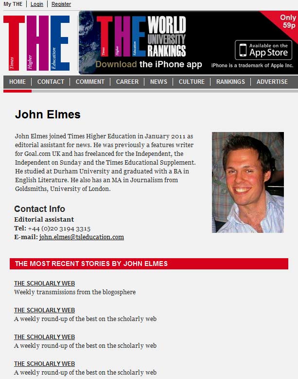 John Elmes: genius